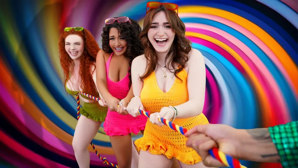 BFFS - BFFs Day Sex Games (Brina, Lil Bet & Megan’s Debut) Ft. Brina Scarlet, Fun Sized Megan, Lil Bet Saunders
