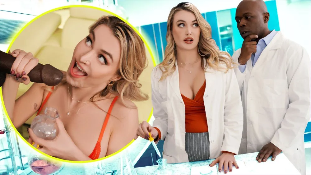 BBCParadise - It’s for Research! MILF Scientist Milks BBC Lab Partner Ft. Natalia Starr