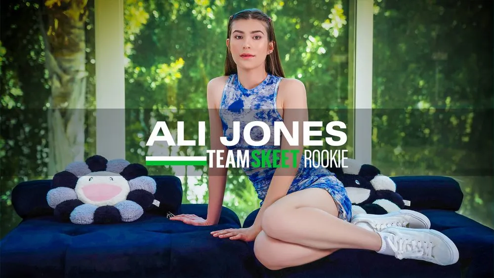 Shes New - Newcomer Ali Jones Loves Step-Daddy Porn and Bondage Ft. Ali Jones