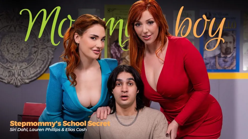 Mommys Boy - Stepmommy’s School Secret Ft. Lauren Phillips, Siri Dahl